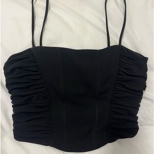 Zara Black Corset Top